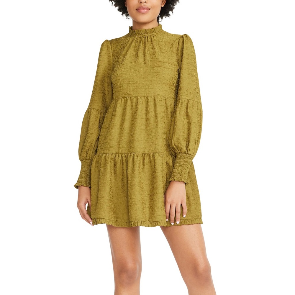 NWT Betsey Johnson Novelty Textured Tier Dress